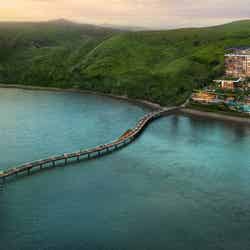 アヤナ コモドリゾート ワエチチュビーチとアヤナラコディア号のイメージ図／画像提供：アヤナリゾート＆スパ バリ