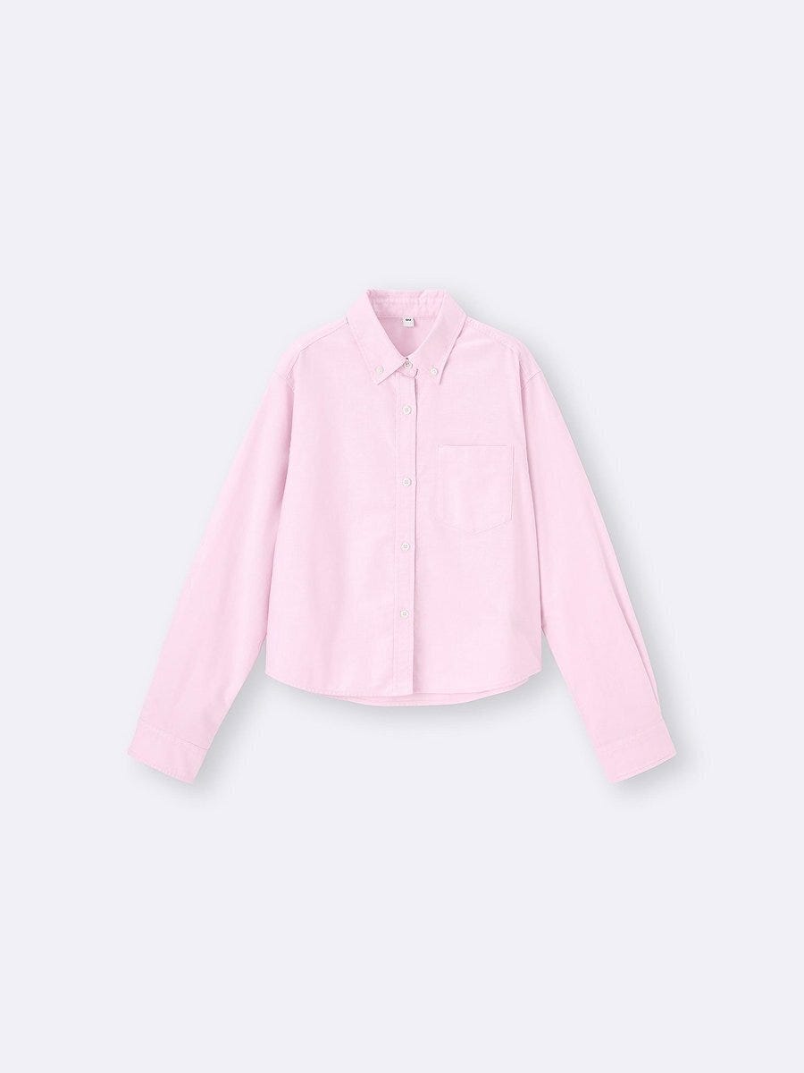 GUのオックスフォードショートシャツ