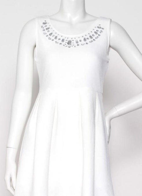 ビジュー付きノースリーブワンピース「DEPARTMENT」￥3,980(税込)