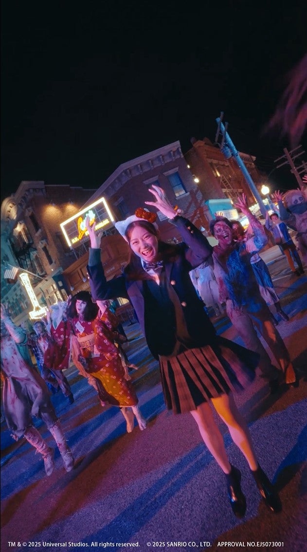 『ゾンビ・デ・ダンス』で大熱狂する様子／画像提供：ユニバーサル・スタジオ・ジャパン