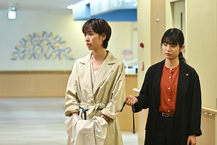戸田恵梨香、蒔田彩珠「リブート」最終話(C)TBS