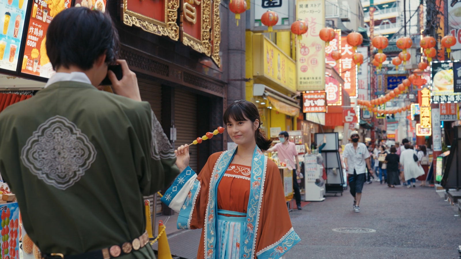 米村知希、大久保桜子／Netflix「オオカミちゃんには騙されない」最終話（C）Netflix