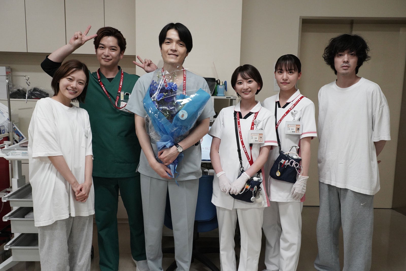 杉咲花、千葉雄大、岡山天音、若葉竜也ら（C）カンテレ