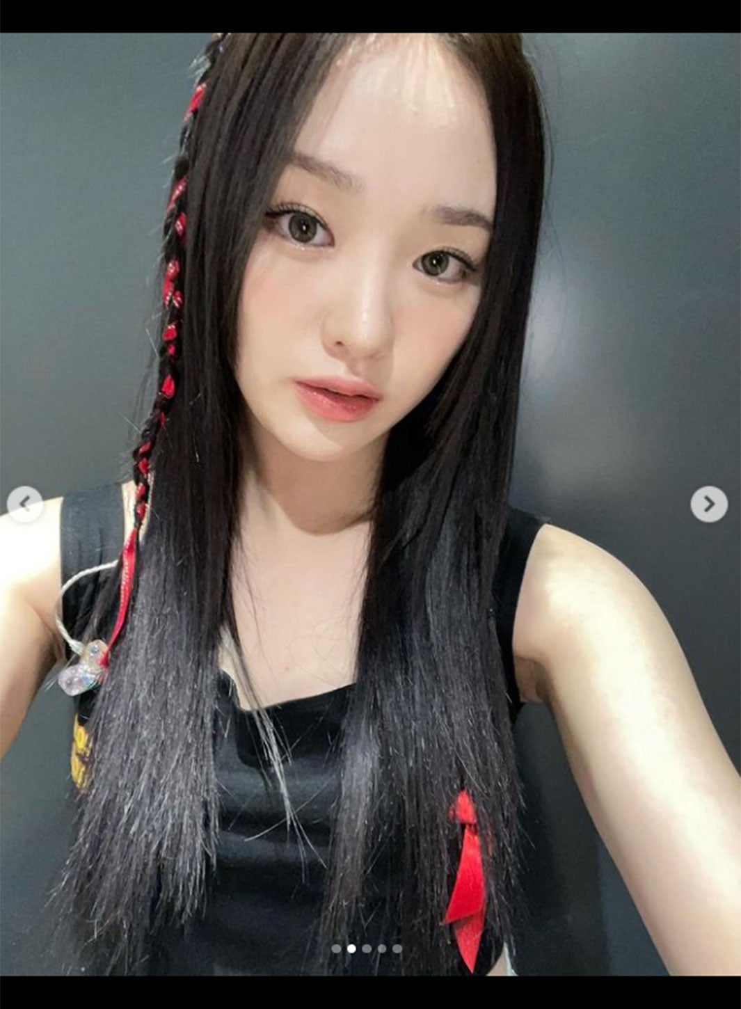 NiziUリオ、黒髪イメチェンに反響殺到「最強」「どんどん綺麗に」