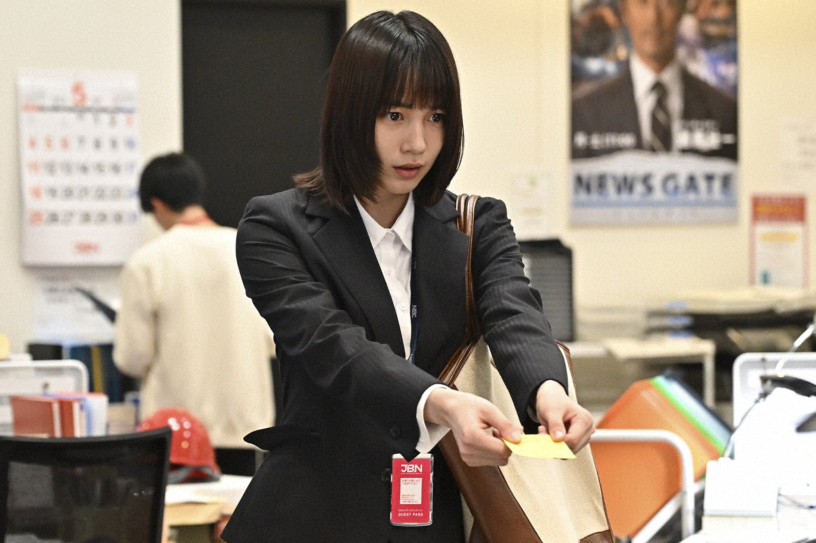 のん「キャスター」第3話（C）TBS