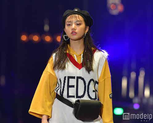 清原果耶、TGCデビューで堂々ランウェイ クールな眼差しで歓声浴びる<TGC2018S/S>