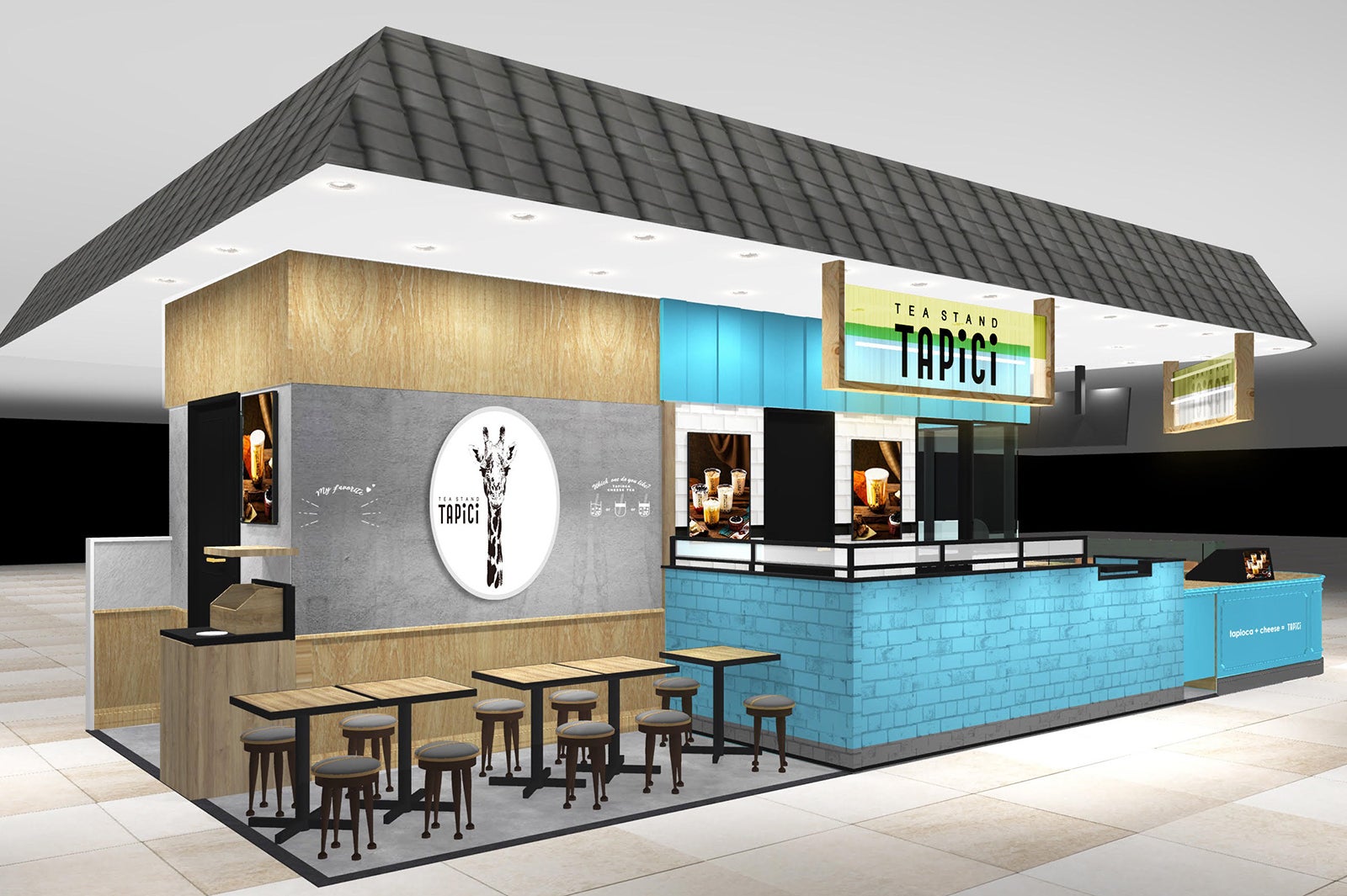 タピチティースタンド イオンモール津南店／画像提供：ドロキア・オラシイタ