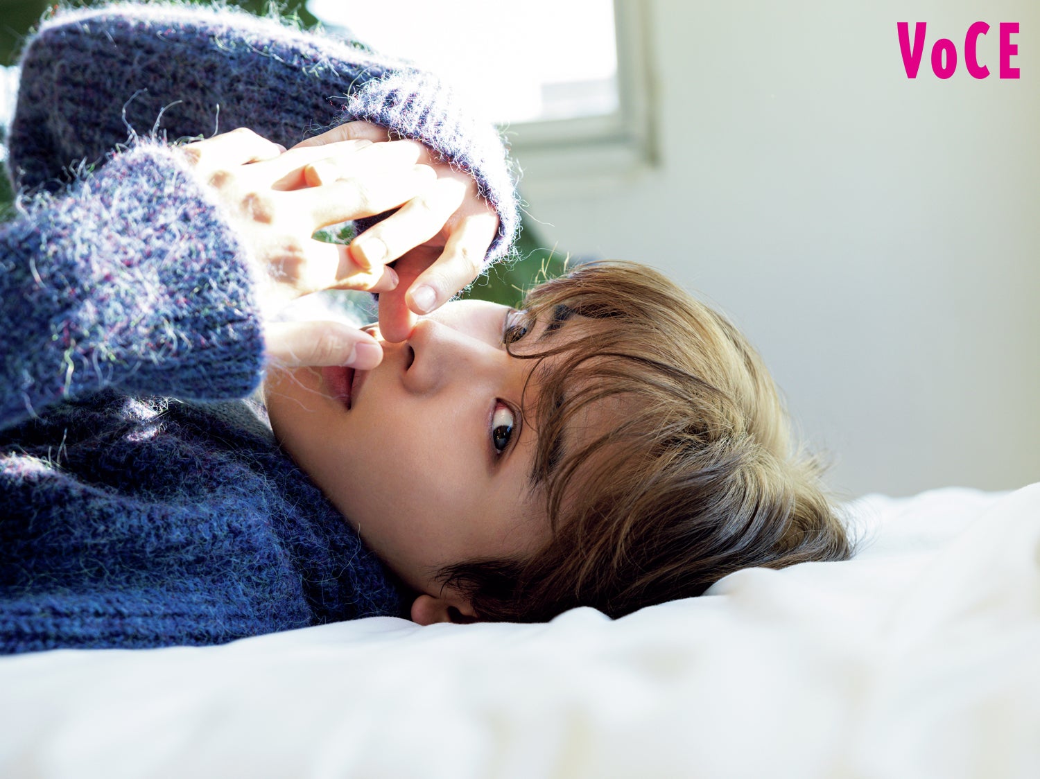 NOA、抜群スタイルでスタッフ圧倒「VOCE」に初登場