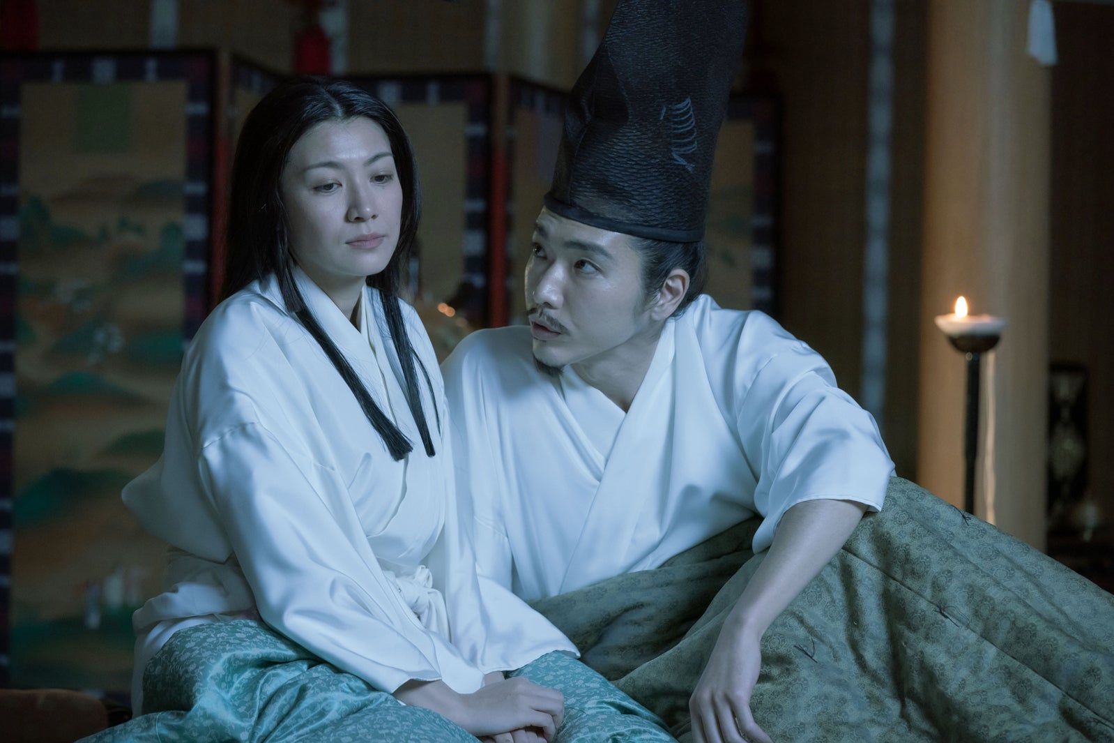 瀧内公美、柄本佑「光る君へ」第31話（C）NHK