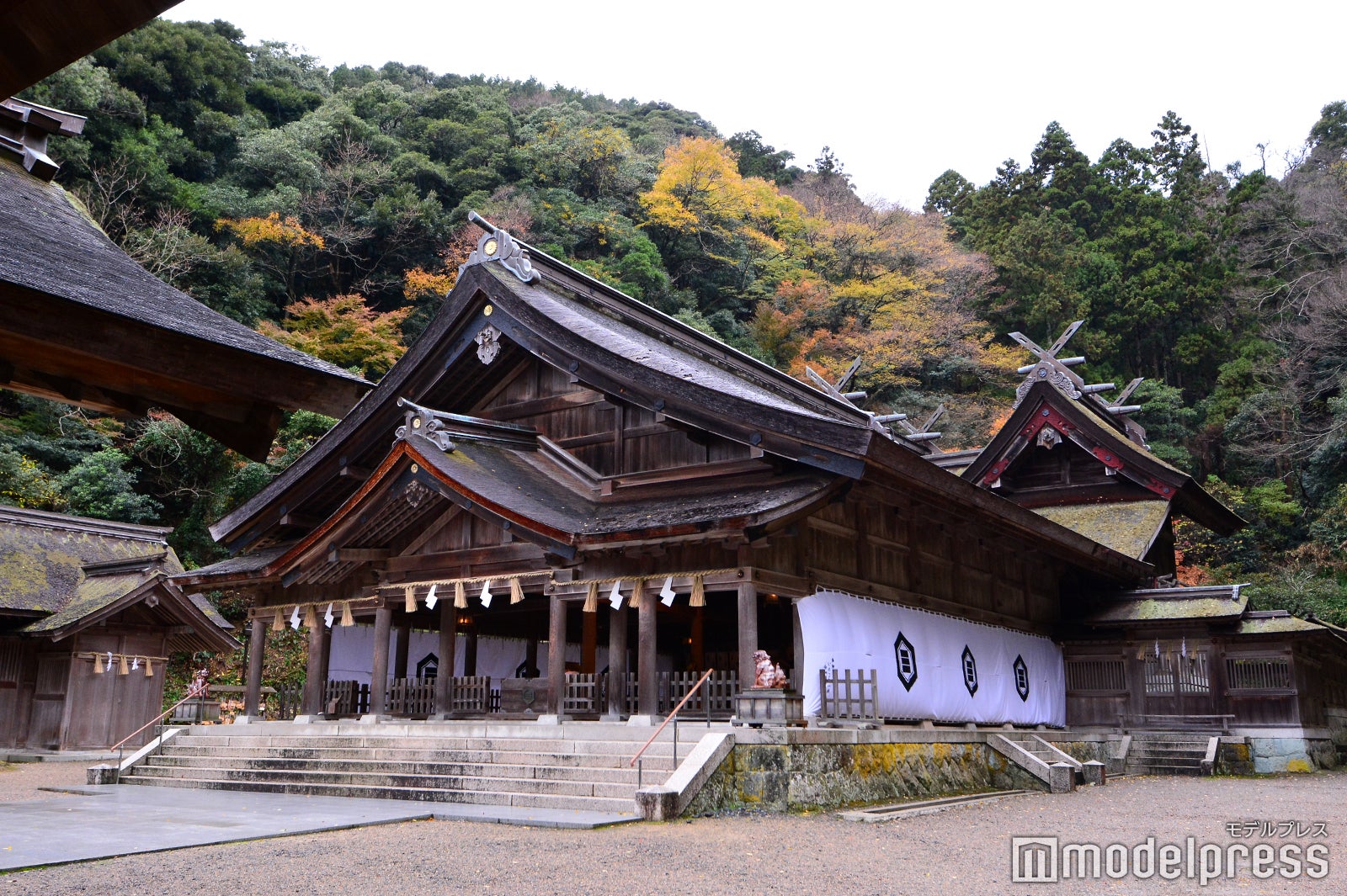 出雲大社と一緒に参拝すると縁起が良いという美保神社（C）モデルプレス