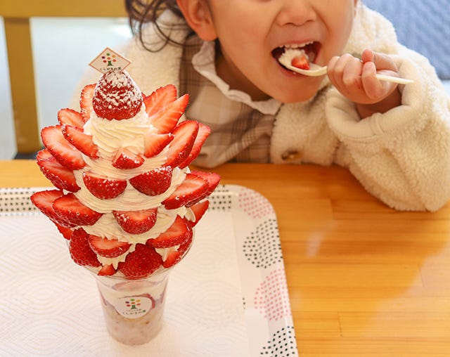 【土日祝限定】いちごを約30個使用!?「今その瞬間」の美味しさを詰め込んだ絶品パフェ