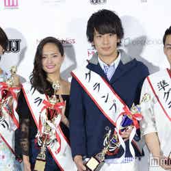 （左から）海老原優香さん、山賀琴子さん、片山直さん、北中健一さん（C）モデルプレス