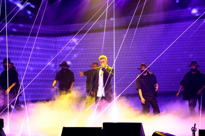 配信ライブ『LIVE×ONLINE INFINITY 三代目 J SOUL BROTHERS 10th ANNIVERSARY ~JSB HISTORY~』より(提供写真)