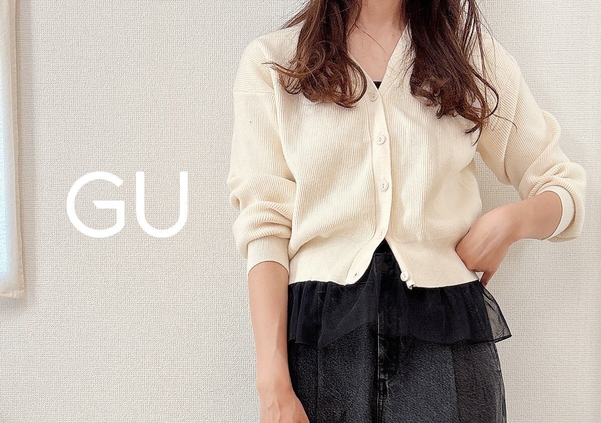 GU「ブラフィール」のチュールを重ねるだけで大人可愛い♡春夏使える着回し5コーデ！