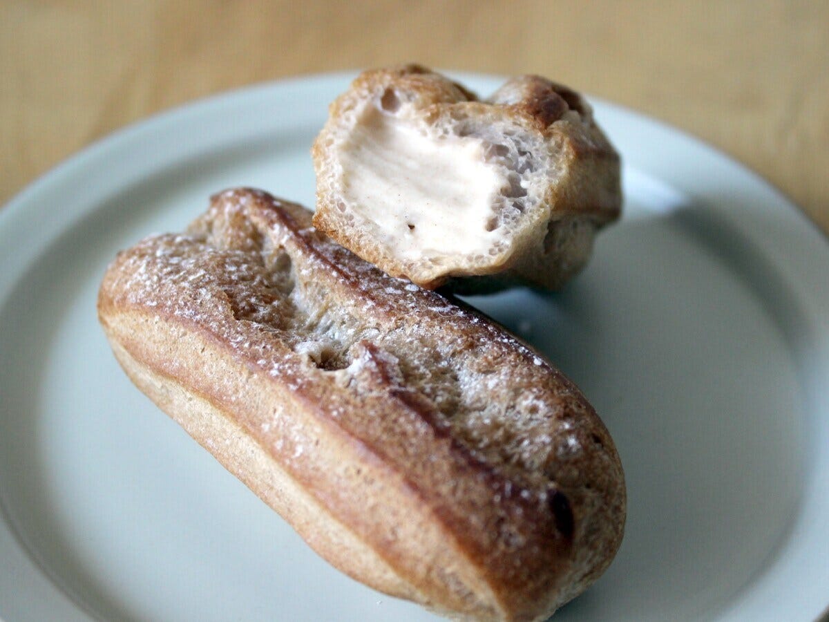 シナモンの風味が濃いので、お子さんは少し食べにくいかも