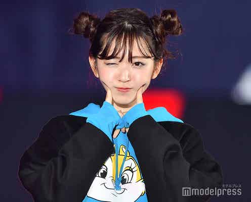 鈴木愛理が絶対的に可愛い!お団子ヘア“ぶりっ子”ポーズ連発に胸キュン<関コレ2018A/W>
