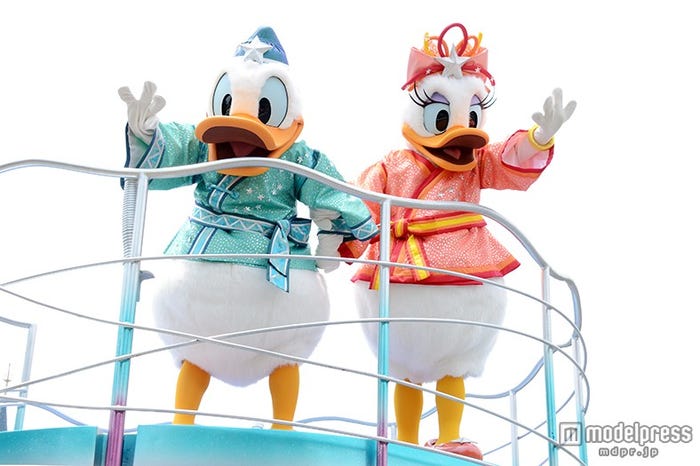 「七夕グリーティング」ドナルド&デイジー