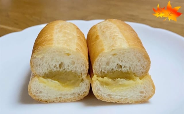 ローソンのおいもとバターのフランスパン