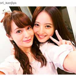 モデルプレス - 佐々木希&貫地谷しほりの密着2ショットが可愛すぎ!「天使が舞い降りた」