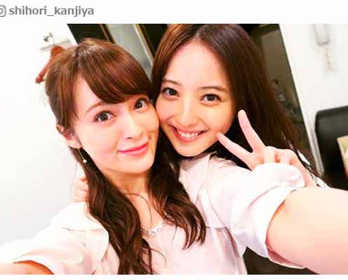 佐々木希&貫地谷しほりの密着2ショットが可愛すぎ!「天使が舞い降りた」