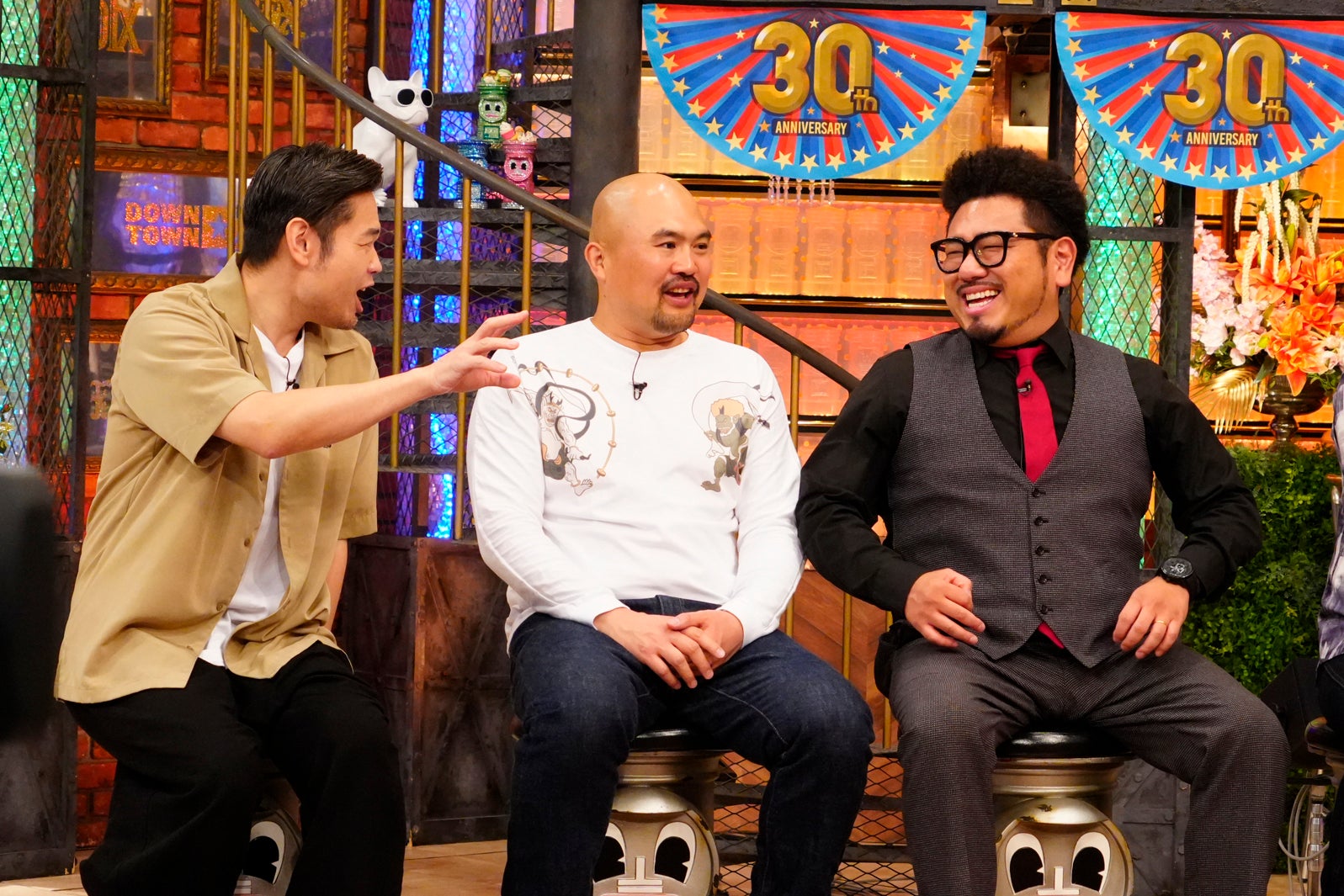 品川祐、金ちゃん、坂井良多（C）読売テレビ