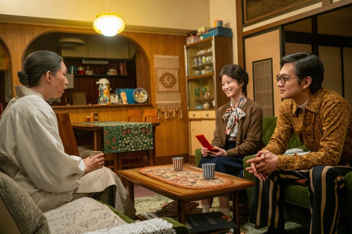 江口のりこ、今田美桜、北村匠海「あんぱん」第122話(C)NHK