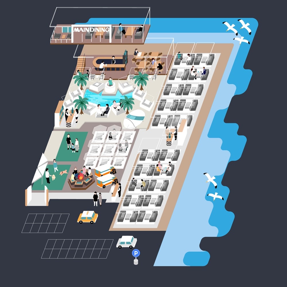 キラナリゾート豊洲／画像提供：KIRANAH RESORT