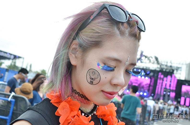 会場に集まったオシャレ女子たち