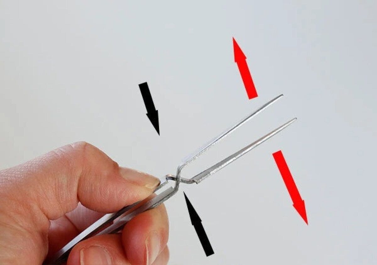 ダイソー 逆作用ピンセット 逆作用 ダイソー 逆作用ピンセット 逆作用