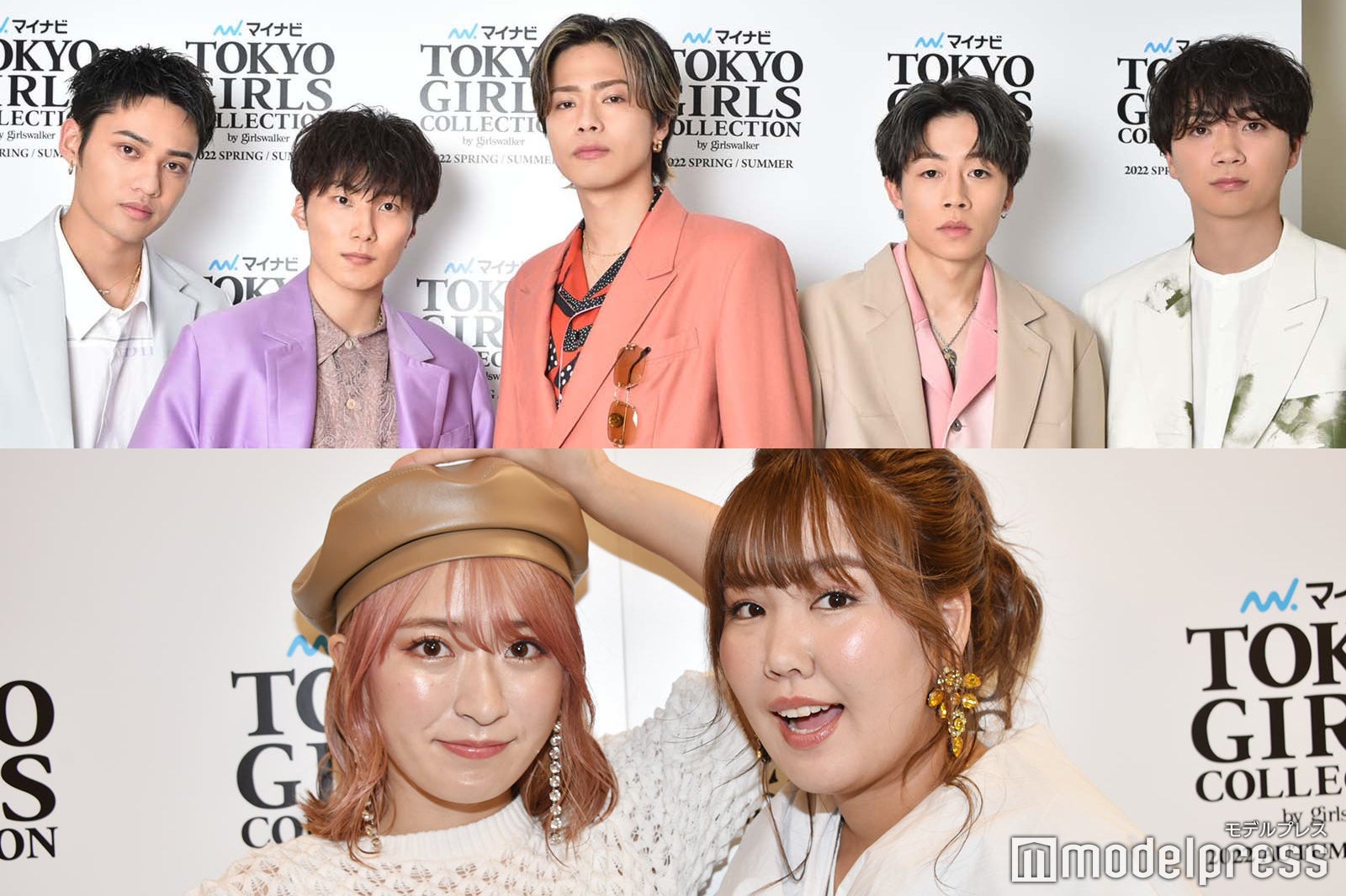 （上段）コムドット（下段）平成フラミンゴ（C）モデルプレス