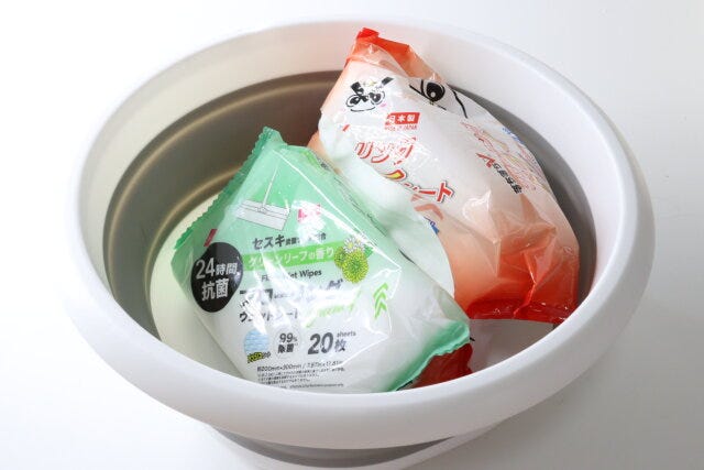 折り畳みたらい（5L）　収納