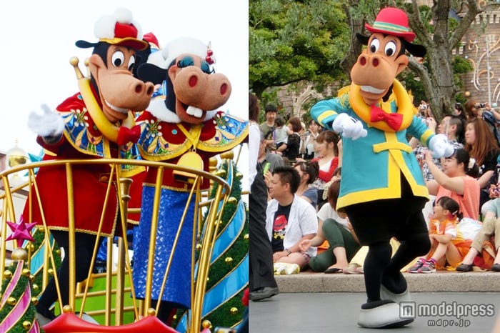 ホーレス・ホースカラー/「ハピネス・イズ・ヒア」(右)・「ディズニー・サンタヴィレッジ・パレード」(左)