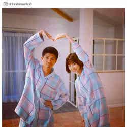 篠田麻里子“旦那様”とのパジャマショット公開「夫婦揃って可愛い」「癒される」の声（左から：和田正人、篠田麻里子）／篠田麻里子Instagramより：今日一番読まれたニュースランキング【エンタメTOP5】