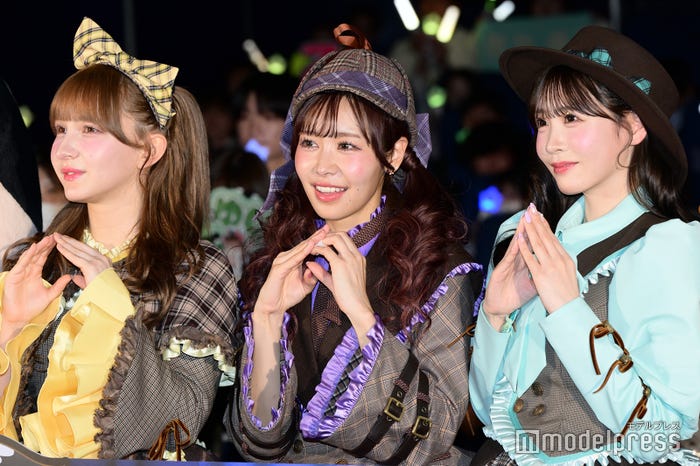早瀬ノエル、仲川瑠夏、櫻井優衣(C)モデルプレス