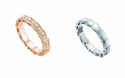 ヘビは 永遠 の象徴 ブルガリの新作ブライダルリング セルペンティ モデルプレス