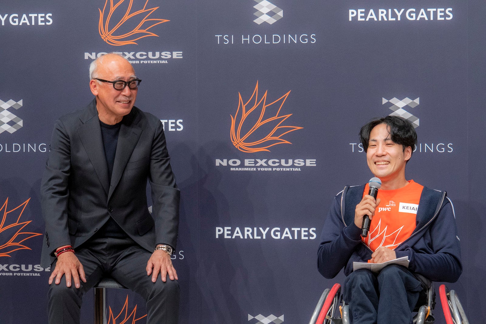 仙座学氏、仙座北斗選手 （提供写真）