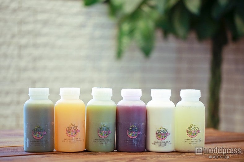 「サンシャインジュース」のコールドプレスジュース／画像提供：サンシャインジュース