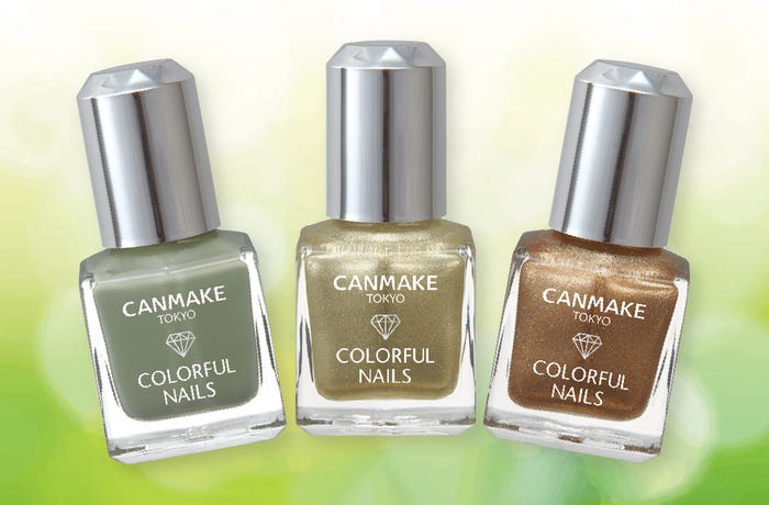 (左から)103 レディカーキ、104 ゴールデンビジュー、105 ブロンズガール(限定)/画像提供:株式会社 井田ラボラトリーズ