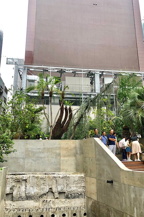 Ginza Sony Park_休憩スペース2