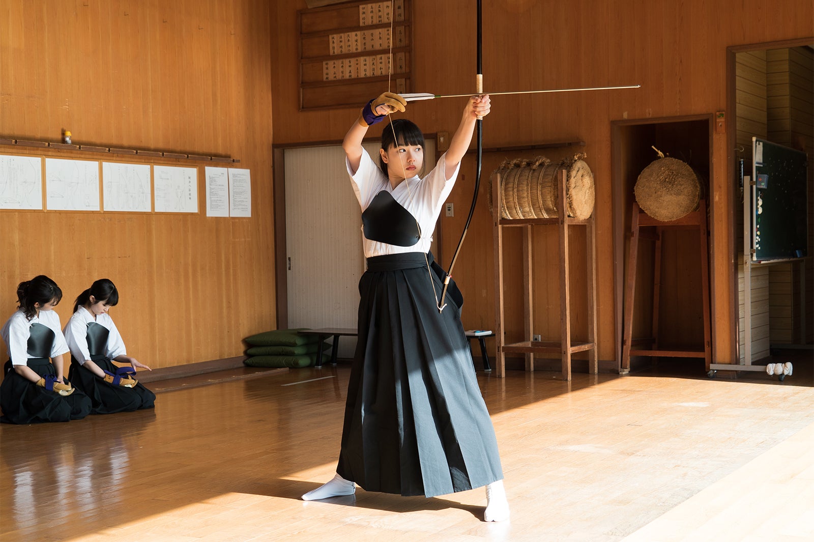 桜井日奈子／「僕の初恋をキミに捧ぐ」第1話より（C）テレビ朝日