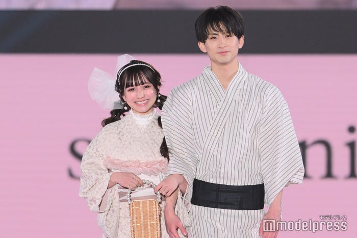 重川茉弥、前田俊「関コレ 2023 S/S」より(C)モデルプレス