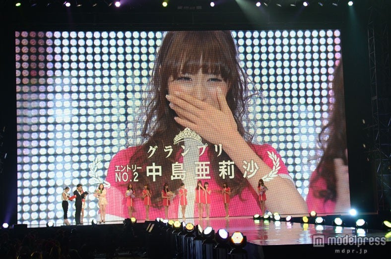 「ワンライフモデルオーディション」グランプリの中島亜莉沙さん