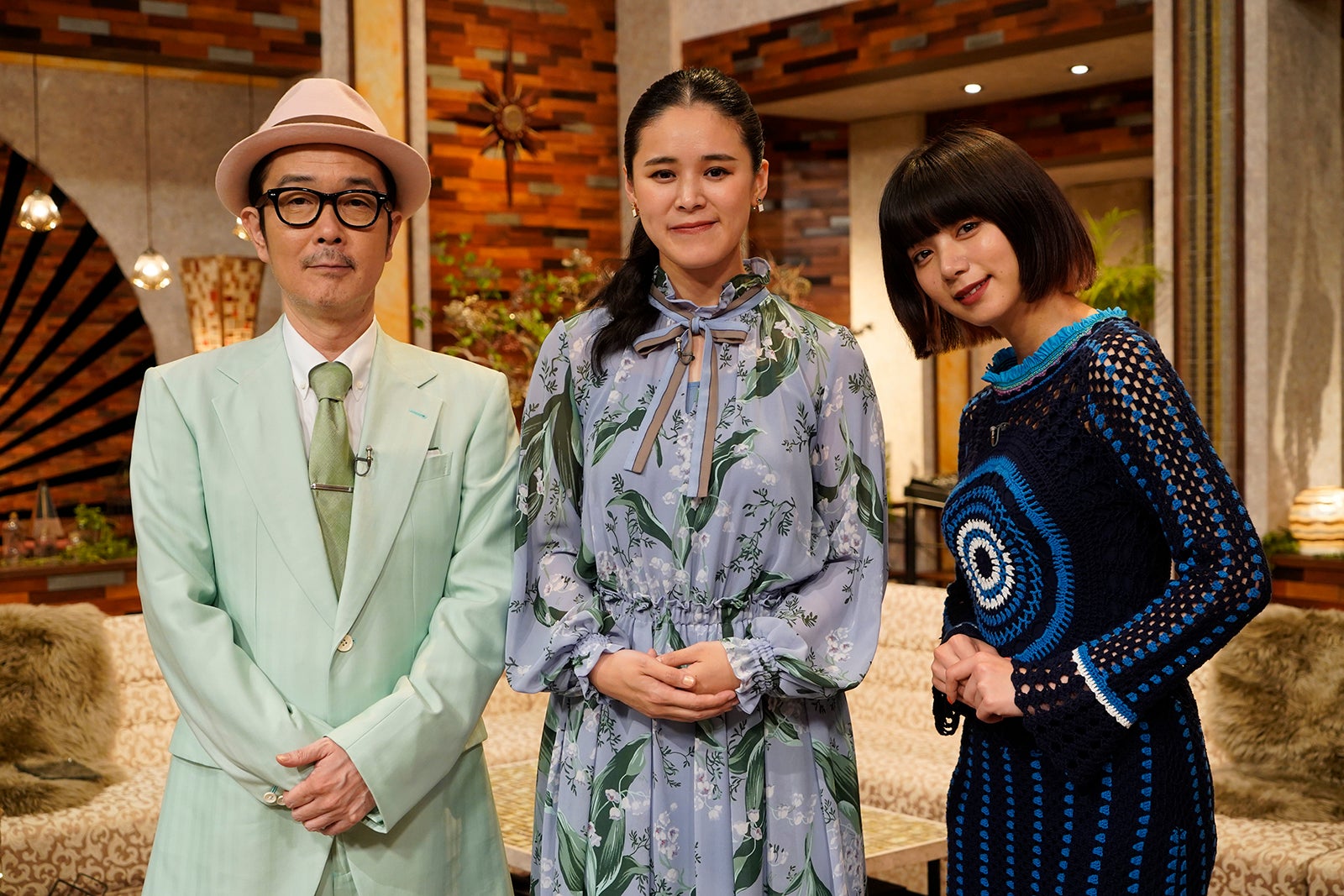 （左から）リリー・フランキー、手嶌葵、池田エライザ（写真提供：NHK）