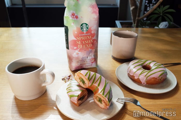 桜抹茶ドーナツ(C)モデルプレス