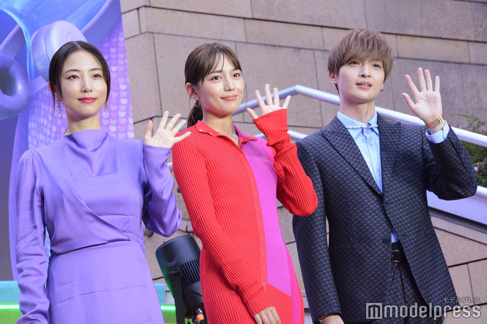 MEGUMI、川口春奈、玉森裕太（C）モデルプレス