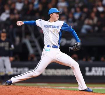 日本ハムの守護神・柳川 8試合目でのチーム初セーブ「めっちゃ待ってました」と苦笑