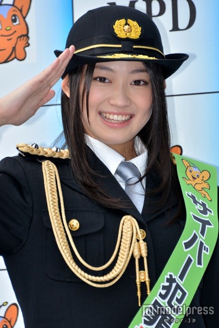 「サイバー犯罪撲滅キャンペーン」に出席した吉本実憂