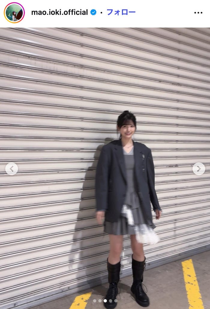 五百城茉央Instagramより