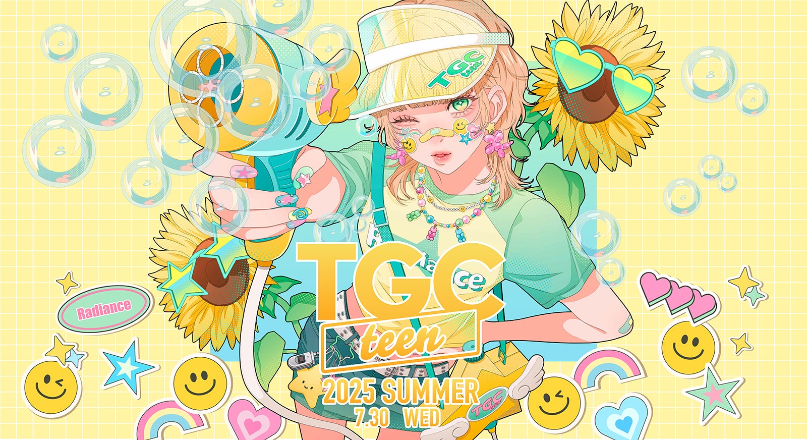 「TGC teen 2025 summer」ロゴ（提供写真）
