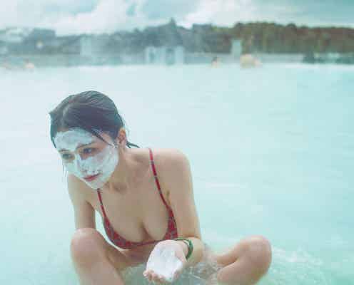 長濱ねる、世界最大の露天風呂で泥パック 2nd写真集先行カット第10弾解禁